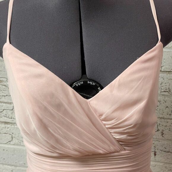 NWT David's Bridal Pink Petal dress F19944 - Picture 3 of 13